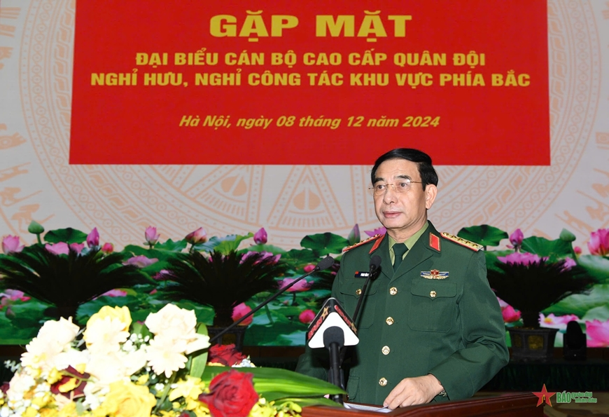 Quân ủy Trung ương, Bộ Quốc phòng gặp mặt đại biểu cán bộ cao cấp Quân đội nghỉ hưu, nghỉ công tác khu vực phía Bắc